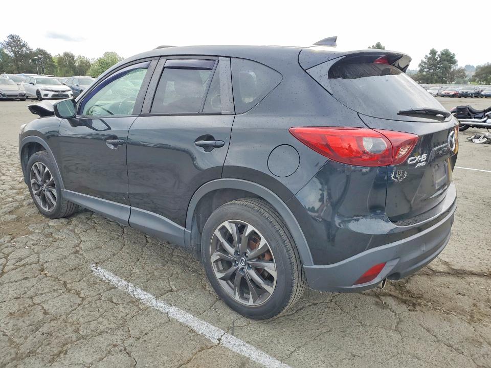 2016 Mazda Cx-5 VIN JM3KE4DY1G0893590 COPART salvage auction — FRONT END, Ca - Salvage Certificate, sold $3,900 on 2026-07-17 (photo 2)