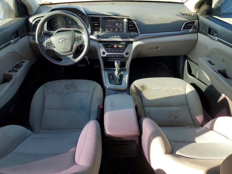 2018 Hyundai Elantra VIN KMHD84LF1JU554171 COPART salvage auction — FRONT END, Ca - Dis/Dlr/Exp Only Clean Title, sold $1,300 on 2026-07-03 (photo 8)