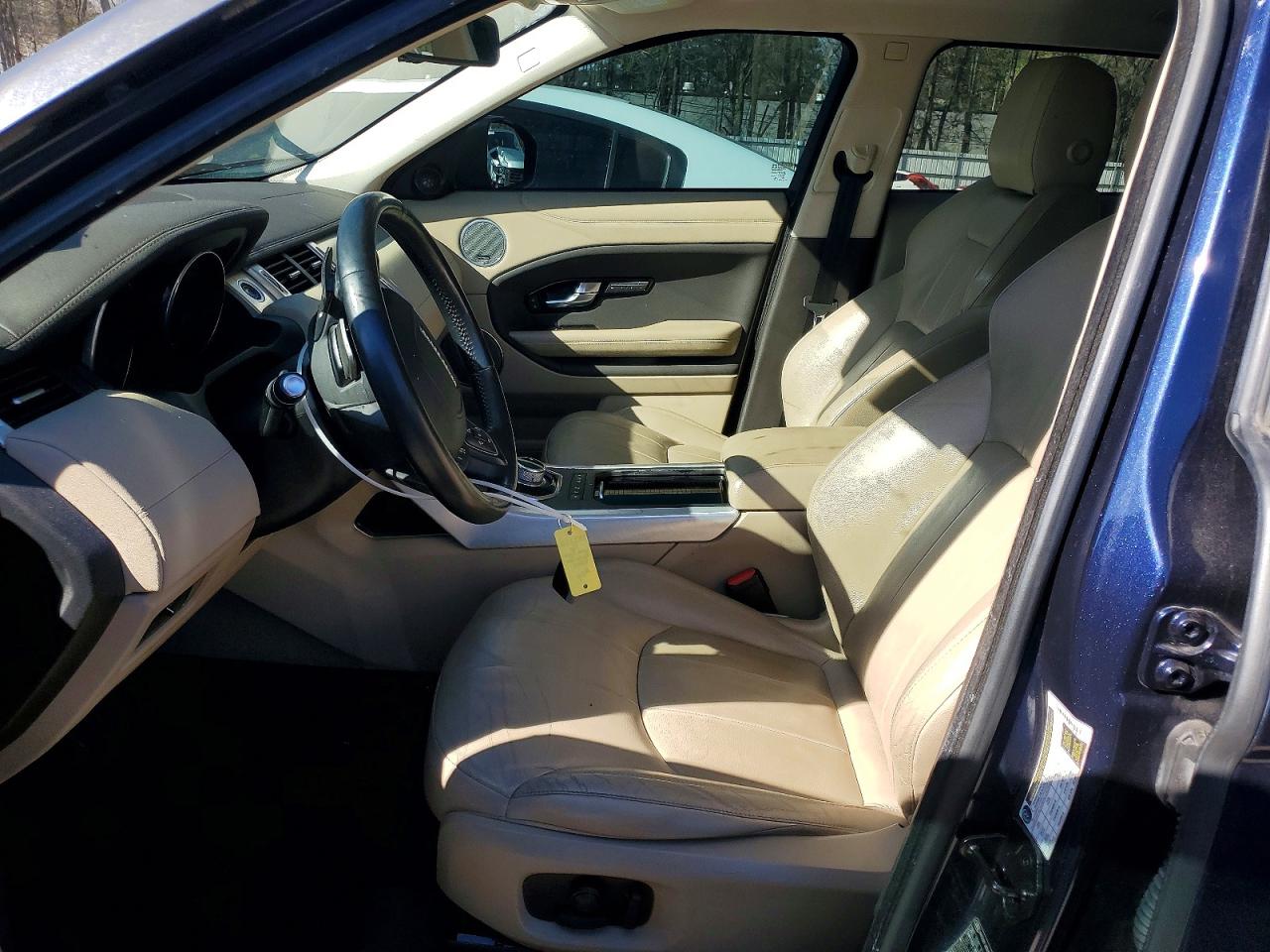 2016 Land Rover Range Rover Evoque VIN SALVP2BG9GH103252 COPART salvage auction — Front End, GA - CERTIFICATE OF TITLE, sold $3,200 on 2026-07-02 (photo 7)