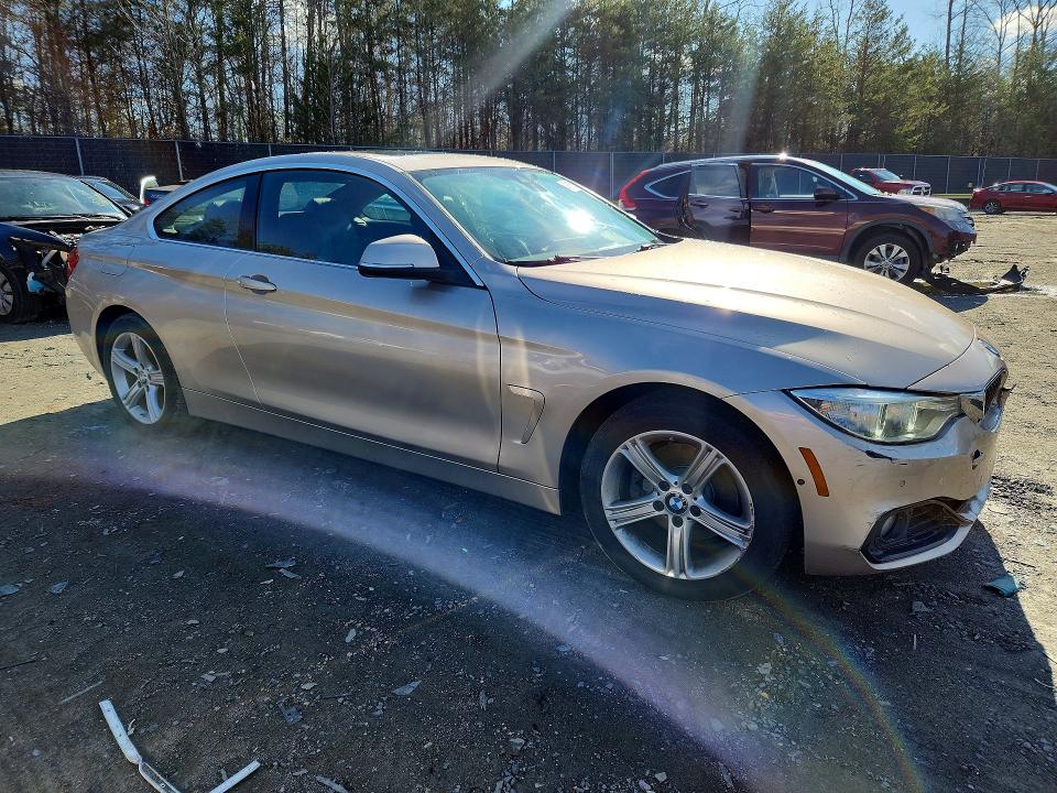 2016 BMW 4er VIN WBA3N9C50GK250375 COPART salvage auction — FRONT END, Md - Cert Of Salvage > 75% Damage, sold $2,250 on 2026-07-07 (photo 4)