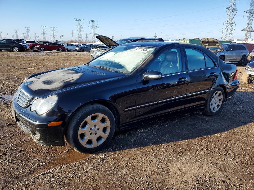 2006 Mercedes-benz C-klasse VIN WDBRF92H96F787936 COPART salvage auction — REAR END, Il - Salvage Certificate, sold $450 on 2026-07-07 (photo 1)