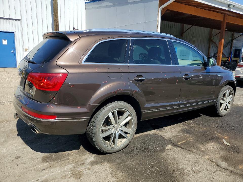 2014 Audi Q7 VIN WA1LGAFE4ED014169 COPART salvage auction — FRONT END, Co - Salvage Title, sold $4,150 on 2026-07-16 (photo 3)