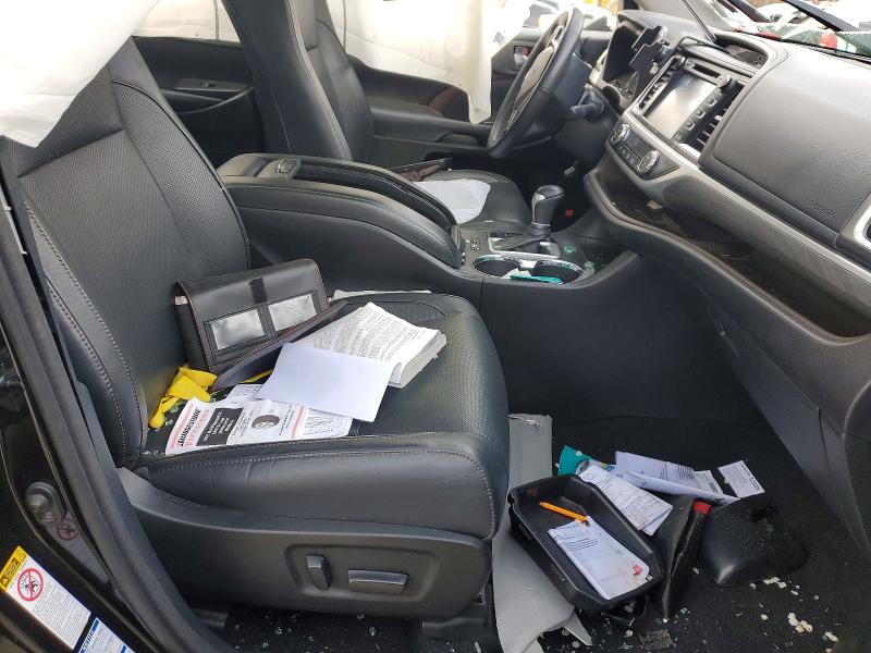 2018 Toyota Highlander VIN 5TDDZRFHXJS865890 COPART salvage auction — SIDE, VA - CERT OF TITLE - SALVAGE, sold $3,950 on 2026-07-14 (photo 7)