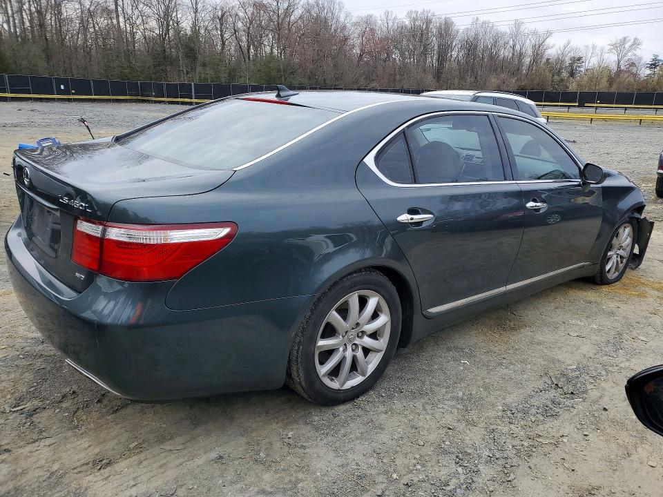 2009 Lexus Ls VIN JTHDL46F195000244 COPART salvage auction — FRONT END, Md - Cert Of Salvage > 75% Damage, sold $850 on 2026-07-24 (photo 3)