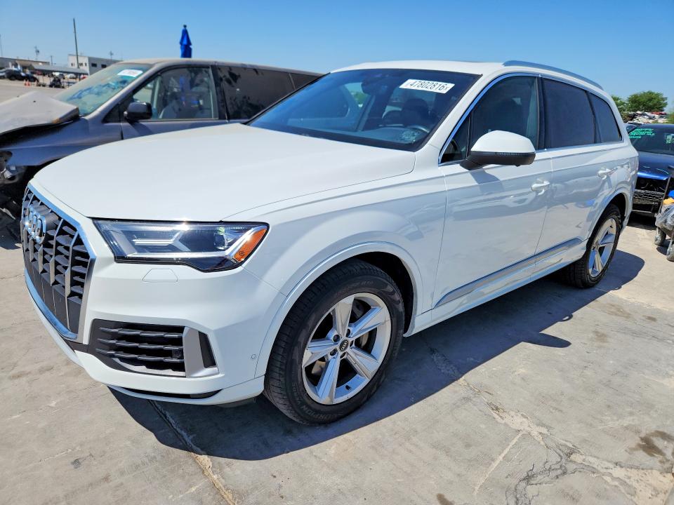2021 Audi Q7 VIN WA1AXAF72MD016963 COPART salvage auction — NORMAL WEAR, La - Dealer Only Clean Title (P), sold $14,700 on 2026-07-30 (photo 1)