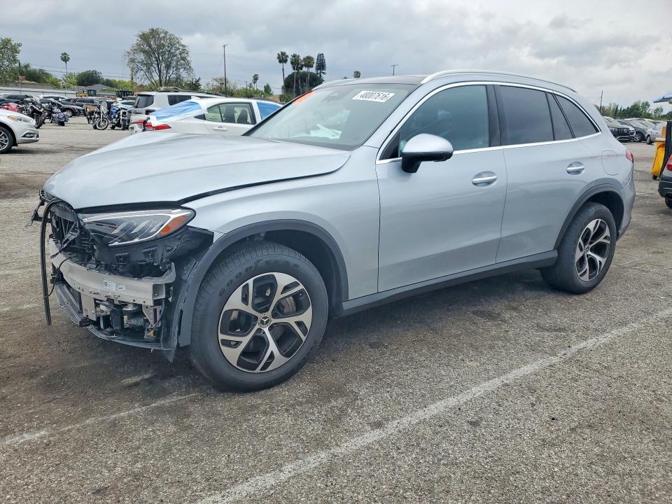 2025 Mercedes-benz Glc VIN W1NKM5GB4SF285912 COPART salvage auction — FRONT END, Ca - Salvage Certificate, sold $23,600 on 2026-07-24 (photo 1)