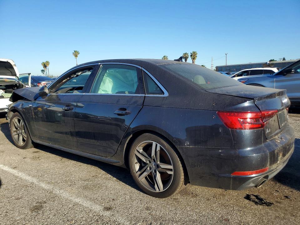 2017 Audi A4 VIN WAUENAF41HN014718 COPART salvage auction — FRONT END, Salvage Title, sold $60 on 2026-07-31 (photo 2)