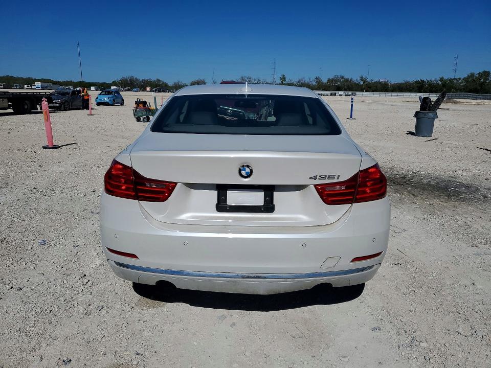 2015 BMW 4 series VIN WBA3R1C59FK194893 COPART salvage auction — MINOR DENT/SCRATCHES, Tx - Certificate Of Title (P), sold $3,750 on 2026-07-09 (photo 6)