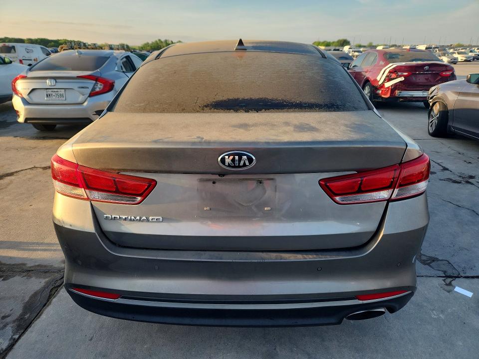 2017 Kia VIN 5XXGT4L3XHG173120 COPART salvage auction — VANDALISM, Tx - Cert Of Title-Rebuilt Salvage, sold $475 on 2026-07-30 (photo 6)
