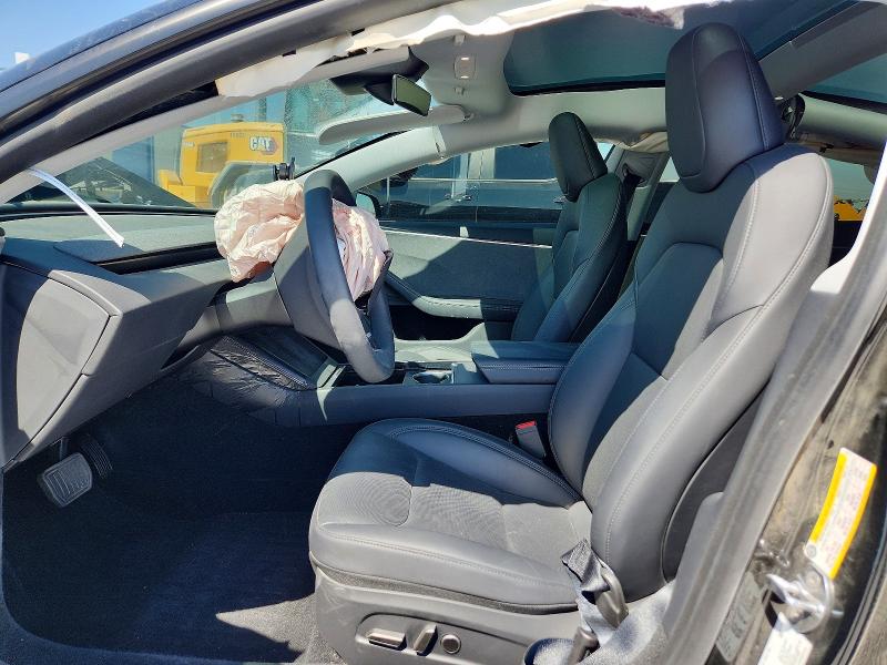 2025 Tesla Model 3 VIN 5YJ3E1EA0SF981117 COPART salvage auction — FRONT END, Tx - Certificate Of Title, sold $9,000 on 2026-08-04 (photo 7)