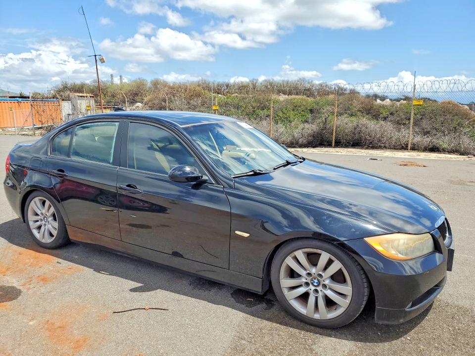 2008 BMW 3 series VIN WBAVA37518NL51999 COPART salvage auction — WATER/FLOOD, Hi - Certificate Of Salvage, sold $125 on 2026-07-13 (photo 4)