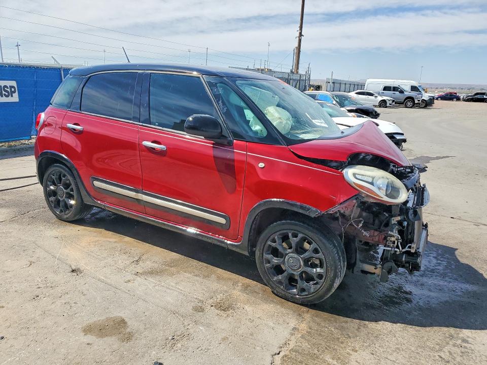 2016 Fiat 500 VIN ZFBCFADH4GZ037434 COPART salvage auction — FRONT END, Tx - Certificate Of Title, sold $600 on 2026-07-24 (photo 4)