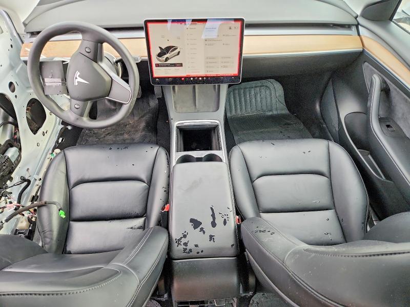 2021 Tesla Model 3 VIN 5YJ3E1EA3MF060528 COPART salvage auction — REAR END, Tx - Salvage Vehicle Title, sold $4,650 on 2026-07-20 (photo 8)