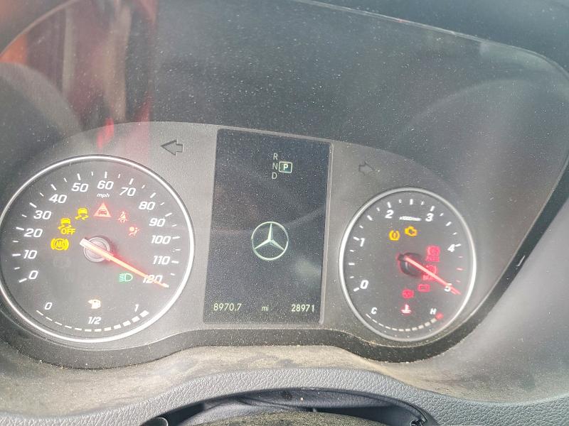 2024 Mercedes-benz Sprinter VIN W1Y4NCHY7RT173178 COPART salvage auction — FRONT END, Mi - Cert Of Title-Salvage Vehicle, sold $2,600 on 2026-07-15 (photo 9)