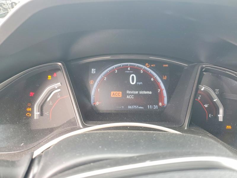 2021 Honda Civic VIN SHHFK7H99MU405795 COPART salvage auction — FRONT END, Id - Salvage Certificate Of Title, sold $5,200 on 2026-07-31 (photo 9)