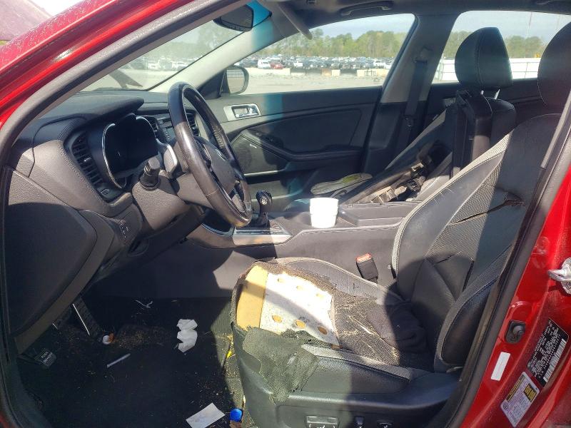 2013 Kia Optima VIN 5XXGR4A65DG109671 COPART salvage auction — FRONT END, Nc - Dealer Only Clean Title, sold $1,650 on 2026-07-28 (photo 7)