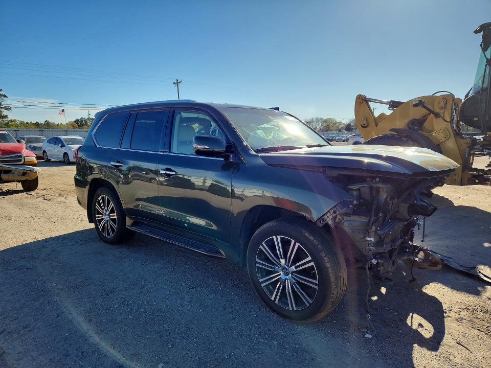 2021 Lexus Lx VIN JTJDY7AX0M4335351 COPART salvage auction — FRONT END, Tn - Salvage Certificate, sold $25,750 on 2026-07-09 (photo 4)