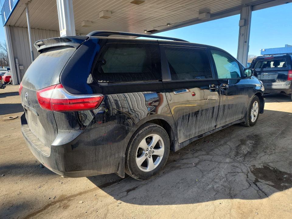 2019 Toyota Sienna VIN 5TDKZ3DC7KS998099 COPART salvage auction — FRONT END, In - Bill Of Sale - Parts Only, sold $2,200 on 2026-07-20 (photo 3)