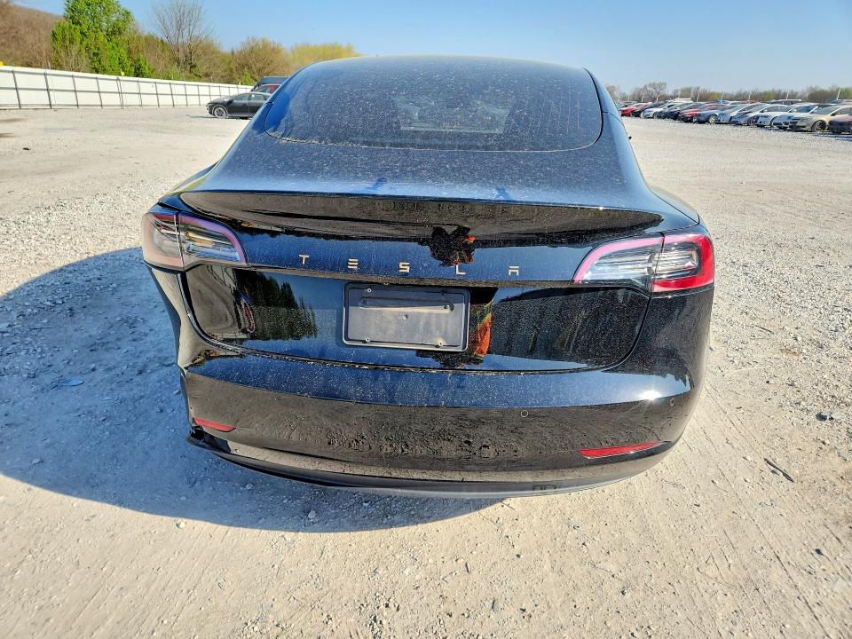 2019 Tesla Model 3 VIN 5YJ3E1EA0KF296664 COPART salvage auction — REAR END, Ar - Cert Of Title-Salvage, sold $7,000 on 2026-07-08 (photo 6)