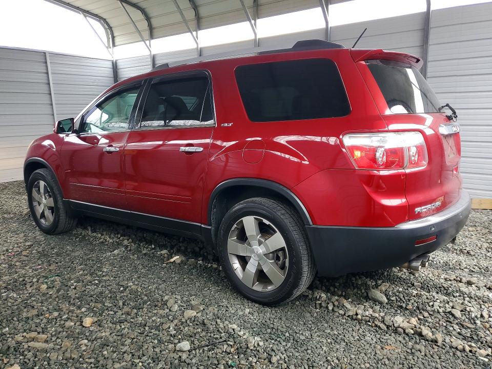 2012 Gmc Acadia VIN 1GKKRRED8CJ343432 COPART salvage auction — MINOR DENT/SCRATCHES, Sc - Certificate Of Title, sold $1,600 on 2026-07-03 (photo 2)