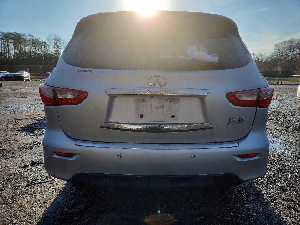 2013 Infiniti Jx VIN 5N1AL0MM9DC350798 COPART salvage auction — SIDE, Md - Cert Of Salvage > 75% Damage, sold $1,550 on 2026-07-03 (photo 6)