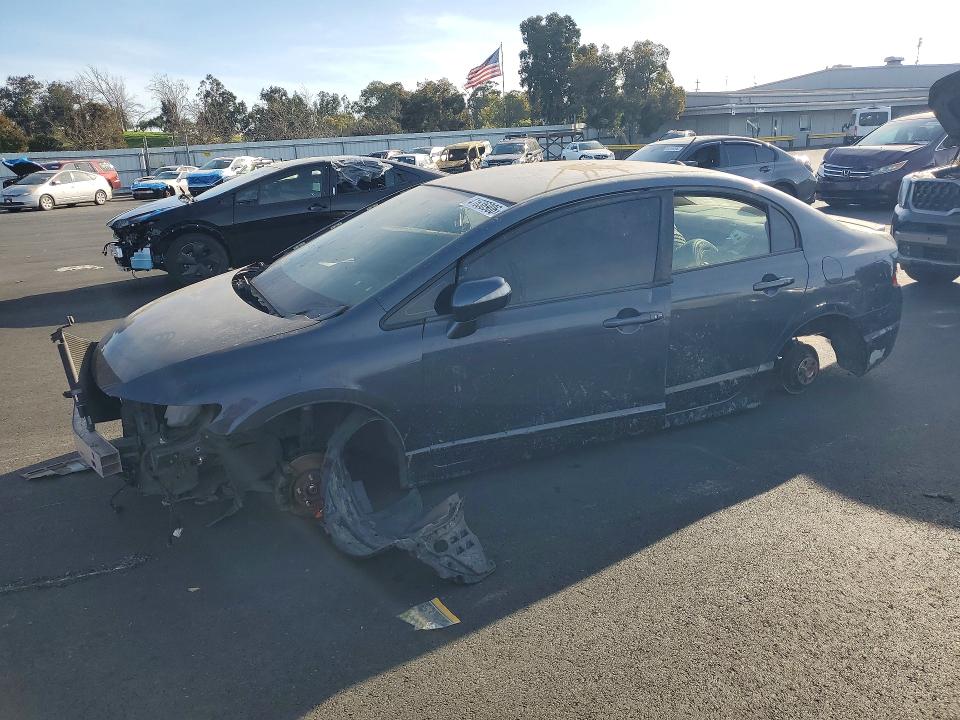 2007 Honda Civic hybrid VIN JHMFA36237S006843 COPART salvage auction — VANDALISM, Ca - Salvage Certificate, sold $50 on 2026-07-08 (photo 1)