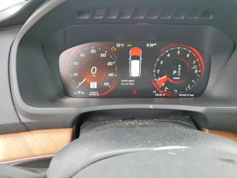 2021 Volvo Xc90 VIN YV4BR0CK5M1754603 COPART salvage auction — MINOR DENT/SCRATCHES, Pa - Dealer Only Clean Title (P), sold $15,900 on 2026-07-29 (photo 9)