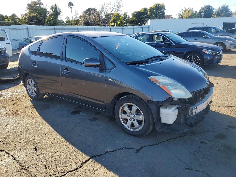 2007 Toyota Prius VIN JTDKB20U373218623 COPART salvage auction — FRONT END, Ca - Salvage Certificate, sold $775 on 2026-07-17 (photo 4)