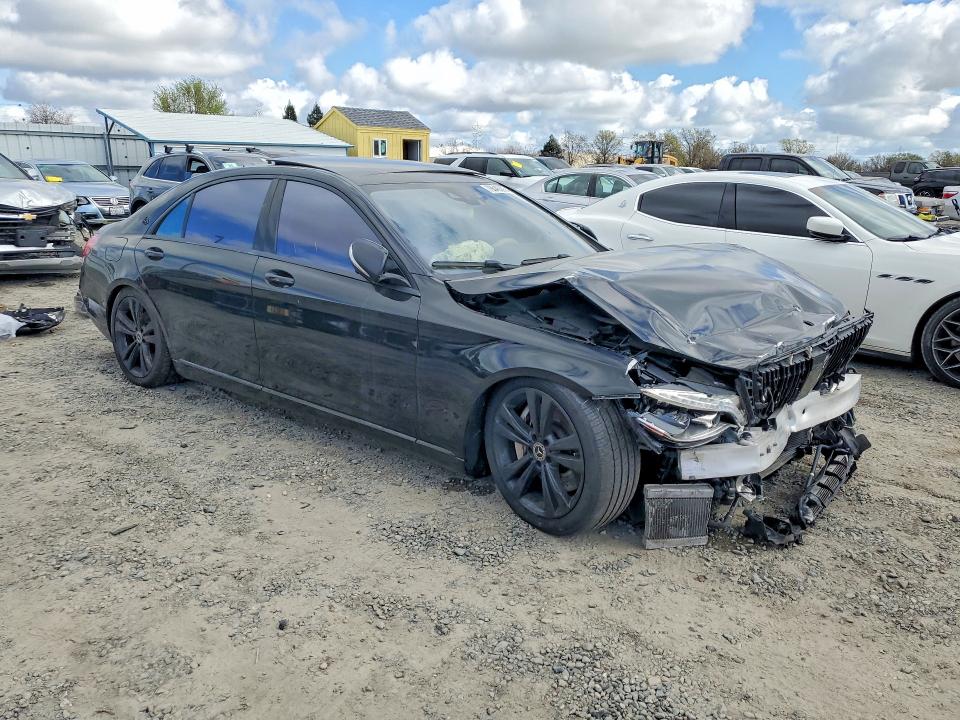 2015 Mercedes-benz S-klasse VIN WDDUG8CB3FA094571 COPART salvage auction — FRONT END, Ca - Dis/Dlr/Exp Only Clean Title, sold $5,400 on 2026-07-28 (photo 4)