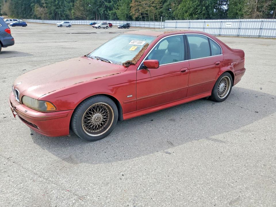 2001 BMW 5 series VIN WBADT43431GX20140 COPART salvage auction — FRONT END, Wa - Vehicle Cert Of Ownership-Titl, sold $1,300 on 2026-08-10 (photo 1)