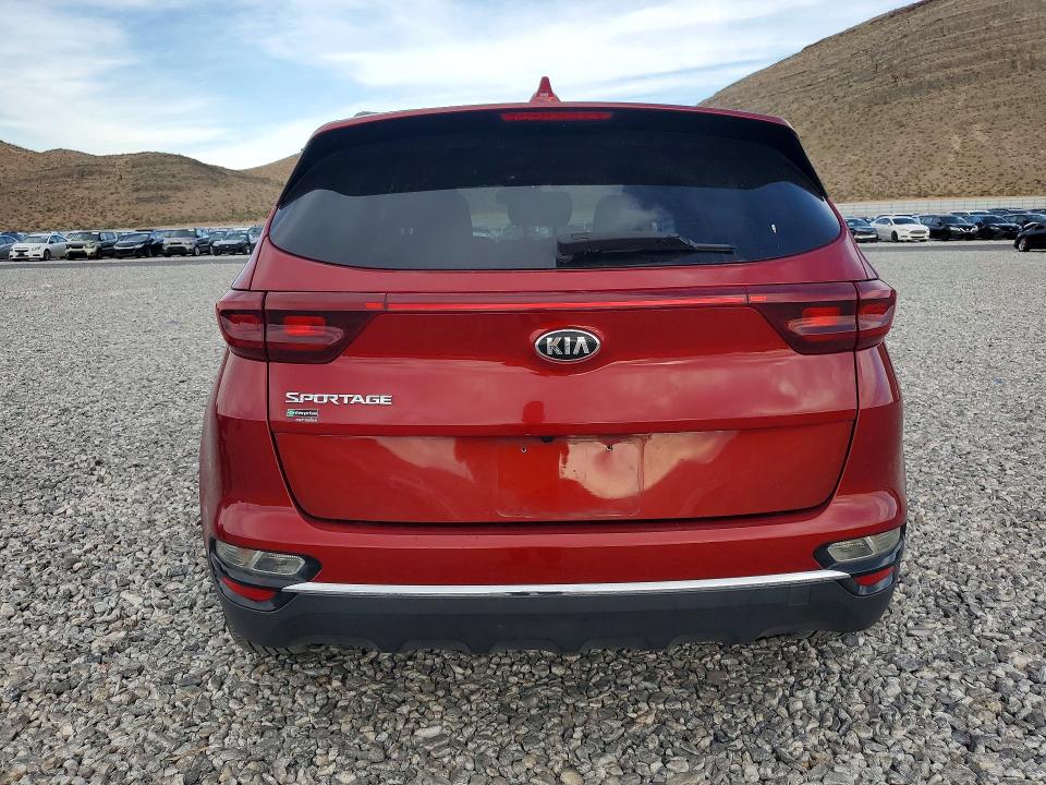 2022 Kia Sportage VIN KNDPM3AC2N7981671 COPART salvage auction — SIDE, Nv - Salvage Title, sold $4,050 on 2026-07-27 (photo 6)
