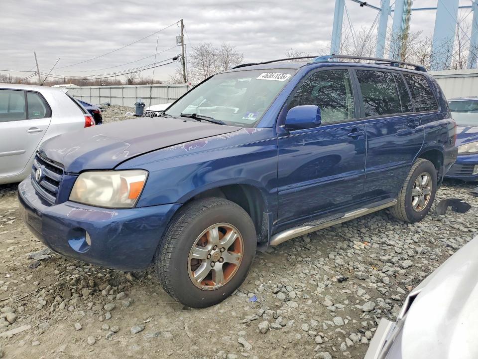 2004 Toyota Highlander VIN JTEEP21A240016965 COPART salvage auction — MECHANICAL, Nj - Certificate Of Title, sold $875 on 2026-07-22 (photo 1)