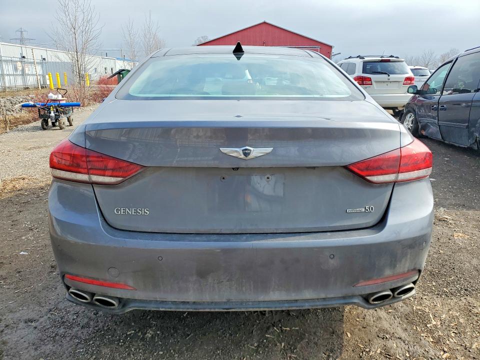 2015 Hyundai Genesis VIN KMHGN4JF6FU017537 COPART salvage auction — FRONT END, Salvage Title, sold $375 on 2026-07-23 (photo 6)