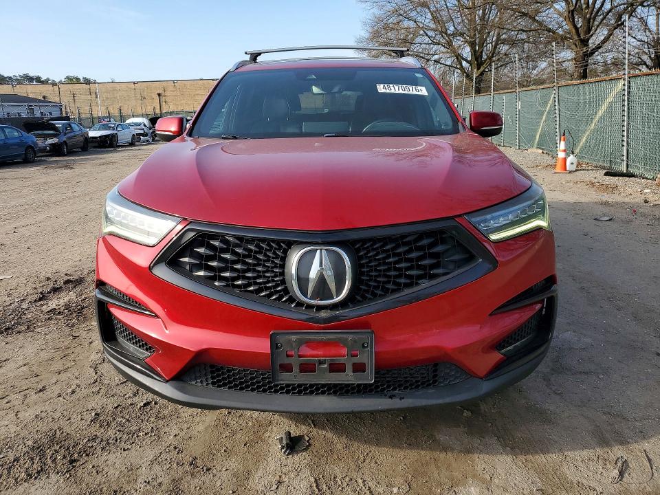 2019 Acura Rdx VIN 5J8TC2H65KL012060 COPART salvage auction — REAR END, Id - Salvage Certificate Of Title, sold $7,400 on 2026-07-30 (photo 5)