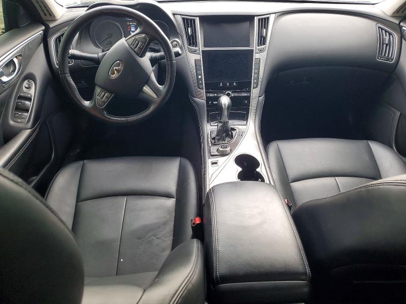 2015 Infiniti Q50 VIN JN1BV7AR5FM420678 COPART salvage auction — FRONT END, Mo - Salvage Certificate Of Title, sold $175 on 2026-07-28 (photo 8)