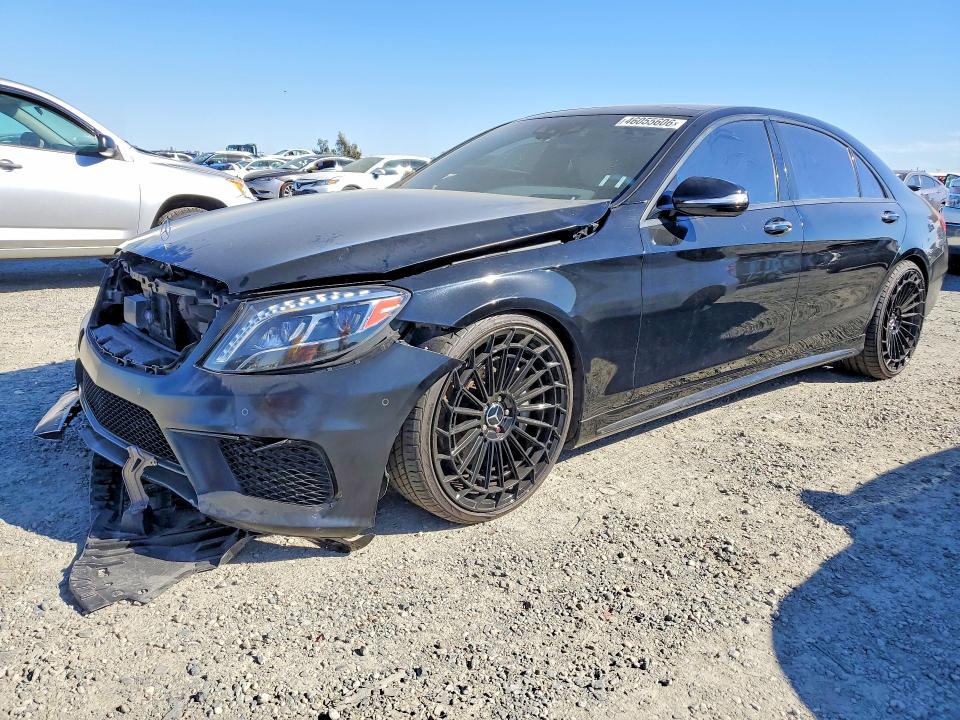 2015 Mercedes-benz S VIN WDDUG8CB8FA185349 COPART salvage auction — FRONT END, Ca - Dis/Dlr/Exp Only Clean Title (P), sold $2,400 on 2026-07-07 (photo 1)