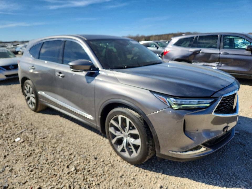 2023 Acura VIN 5J8YE1H46PL030891 COPART salvage auction — REAR END, Ks - Cert Of Title-Salvage, sold $10,100 on 2026-07-02 (photo 4)