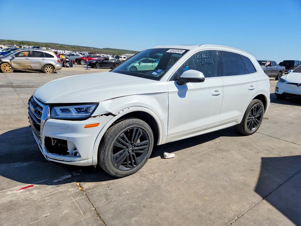 2019 Audi Q5 VIN WA1BNAFY3K2097578 COPART salvage auction — FRONT END, Salvage Title, sold $10,300 on 2026-07-09 (photo 1)