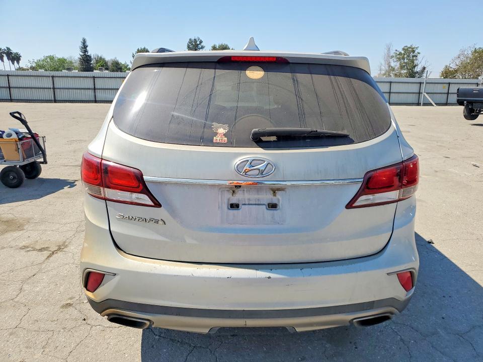 2017 Hyundai Santa fe VIN KM8SM4HF3HU171208 COPART salvage auction — FRONT END, Ca - Dis/Dlr/Exp Only Clean Title, sold $950 on 2026-07-24 (photo 6)