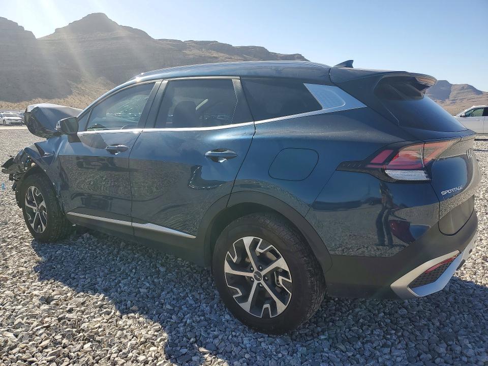 2025 Kia Sportage VIN KNDPVCDGXS7237307 COPART salvage auction — FRONT END, Ut - Salvage Certificate, sold $5,800 on 2026-07-06 (photo 2)