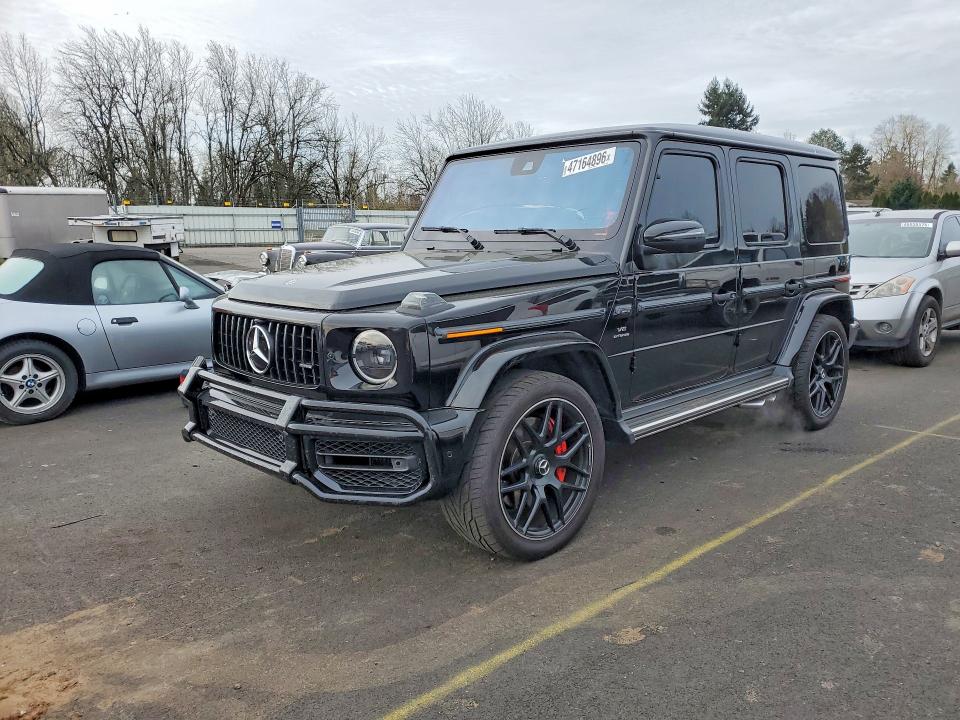 2021 Mercedes-benz G-class VIN W1NYC7HJ0MX401019 COPART salvage auction — MECHANICAL, Fl - Certificate Of Title, sold $91,000 on 2026-07-13 (photo 1)