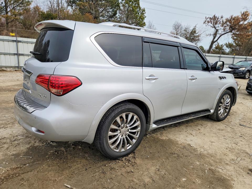 2017 Infiniti Qx80 VIN JN8AZ2NC6H9430250 COPART salvage auction — MECHANICAL, Va - Cert Of Title - Salvage, sold $250 on 2026-07-28 (photo 3)