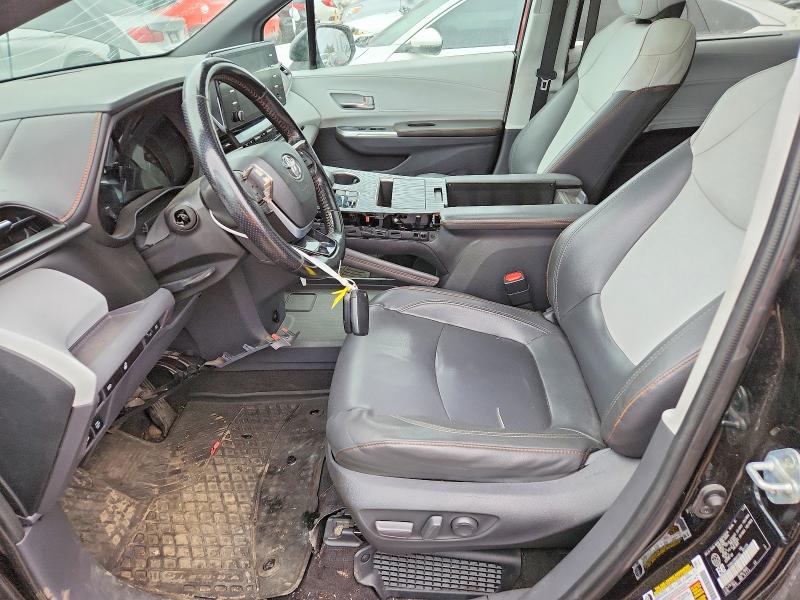 2021 Toyota Sienna VIN 5TDGRKEC9MS007969 COPART salvage auction — VANDALISM, Salvage Title, sold $3,500 on 2026-07-30 (photo 7)