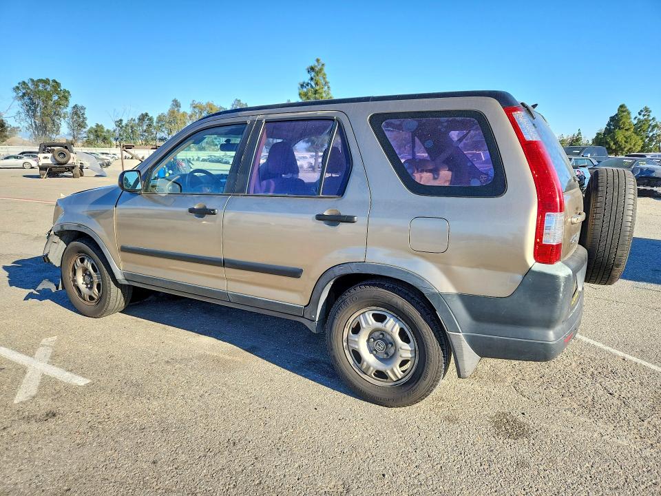 2005 Honda Cr-v VIN JHLRD68535C019584 COPART salvage auction — FRONT END, CA - SALVAGE CERTIFICATE, sold $625 on 2026-07-16 (photo 2)