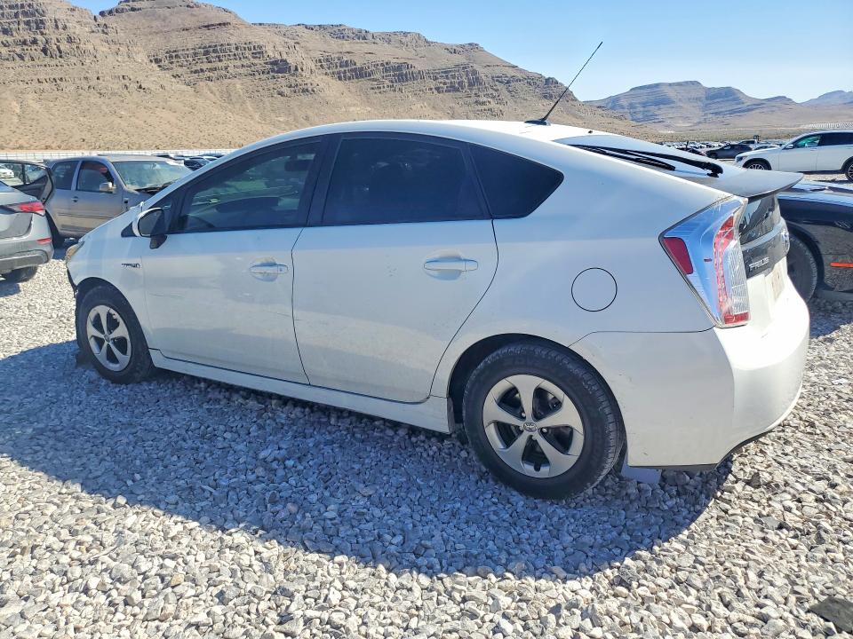 2014 Toyota Prius VIN JTDKN3DU8E0384268 COPART salvage auction — FRONT END, Nv - Salvage Title, sold $1,250 on 2026-07-08 (photo 2)
