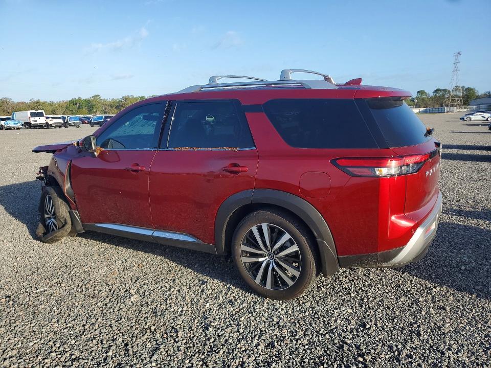 2025 Nissan Pathfinder VIN 5N1DR3DG1SC200169 COPART salvage auction — FRONT END, Fl - Cert Of Title Slvg Rebuildable, sold $9,400 on 2026-07-02 (photo 2)