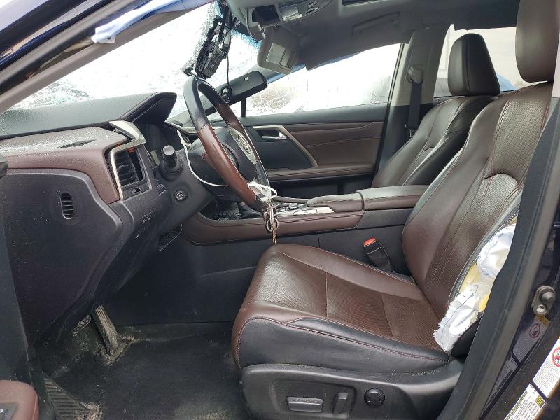 2017 Lexus Rx VIN 2T2BZMCA7HC088827 COPART salvage auction — ROLLOVER, Id - Salvage Certificate Of Title, sold $4,700 on 2026-07-02 (photo 7)