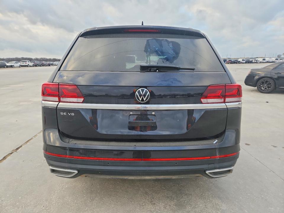 2021 Volkswagen Atlas VIN 1V2WR2CA9MC608750 COPART salvage auction — FRONT END, Ok - Cert Of Title-Salvage (P), sold $5,900 on 2026-07-09 (photo 6)