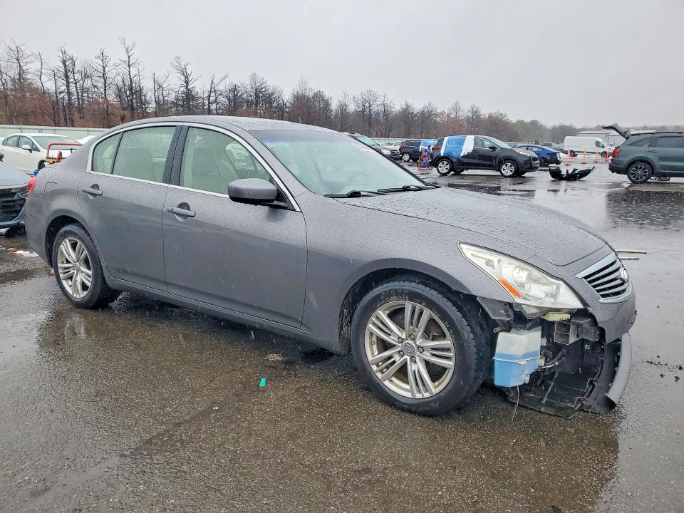 2012 Infiniti VIN JN1CV6AR1CM977744 COPART salvage auction — FRONT END, Ny - Mv907A-Parts Only, sold $400 on 2026-07-29 (photo 4)