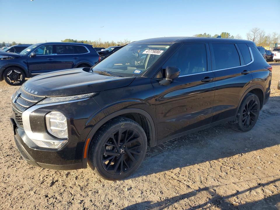 2022 Mitsubishi Outlander VIN JA4J3TA82NZ074325 COPART salvage auction — REAR END, Tx - Salvage Vehicle Title, sold $7,400 on 2026-07-10 (photo 1)